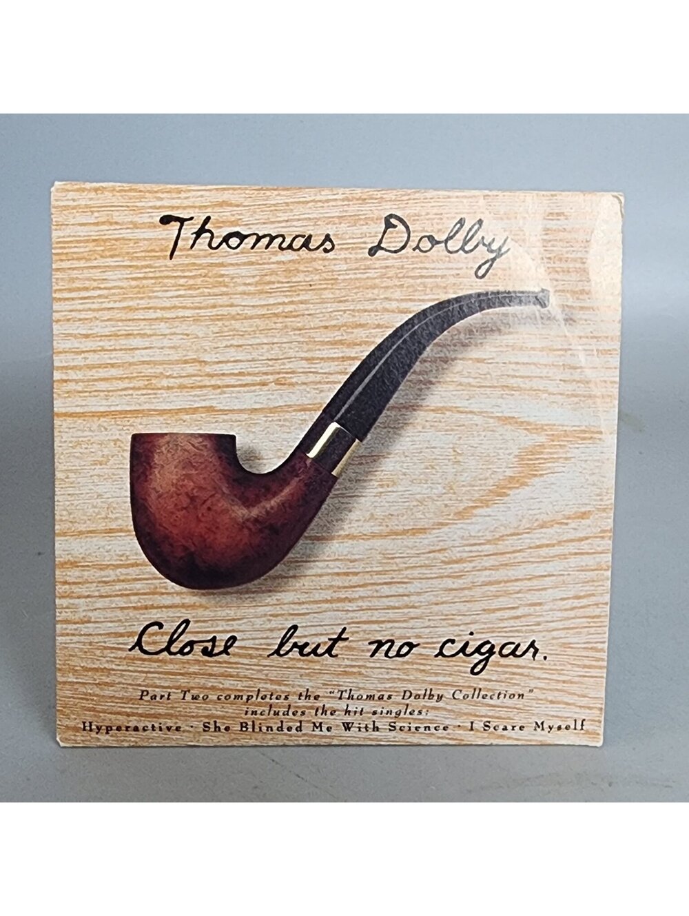 Thomas Dolby - Close But No Cigar CD Single VSCDT 1410 1992 Virgin Records